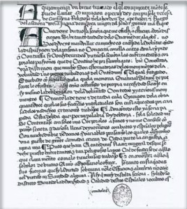 Página inicial del manuscrito de Admiraçión Operum Dey, Biblioteca de San Lorenzo del Escorial.